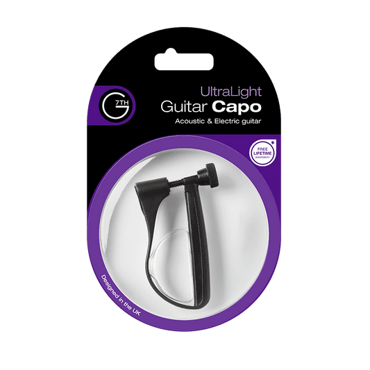 G7 Ultralight Black Guitar Capo - GIG Guitars