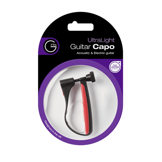G7 Ultralight Red Guitar Capo G7th Capos