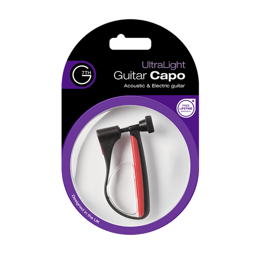 G7 Ultralight Red Guitar Capo - GIG Guitars