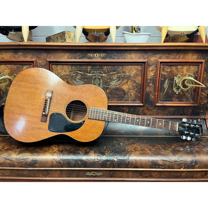 1959 Gibson LG-0 Acoustic Guitar - Fair Condition, Vintage Sound