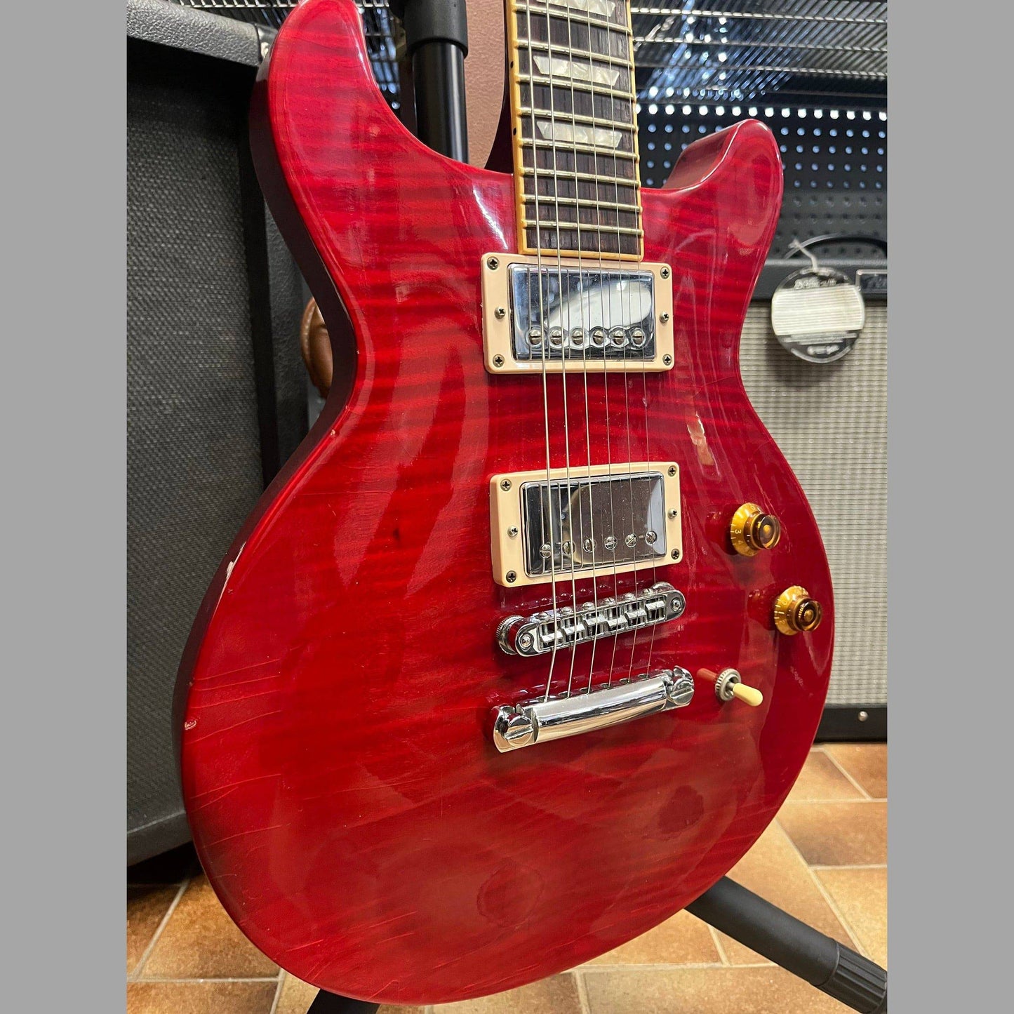 1998 Gibson Les Paul Standard, double cutaway Red Hot Tamale