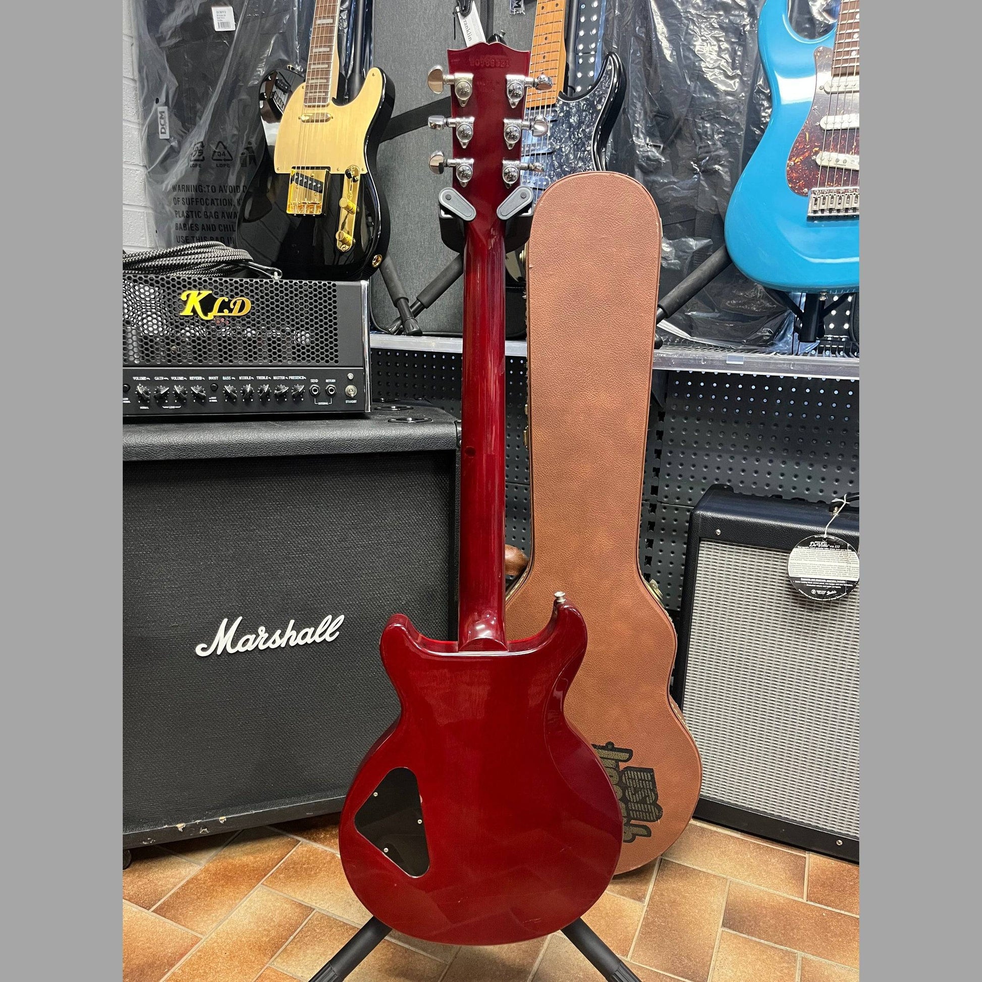 1998 Gibson Les Paul Standard, double cutaway Red Hot Tamale