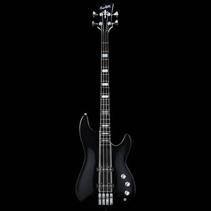 Hagstrom Super Swede Bass Guitar in Black Gloss - GIG Guitars