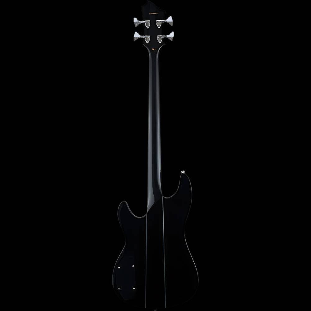 Hagstrom Super Swede Bass Guitar in Black Gloss - GIG Guitars