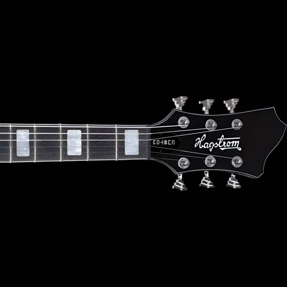 Hagstrom Fantomen Custom Guitar in Black Gloss - GIG Guitars