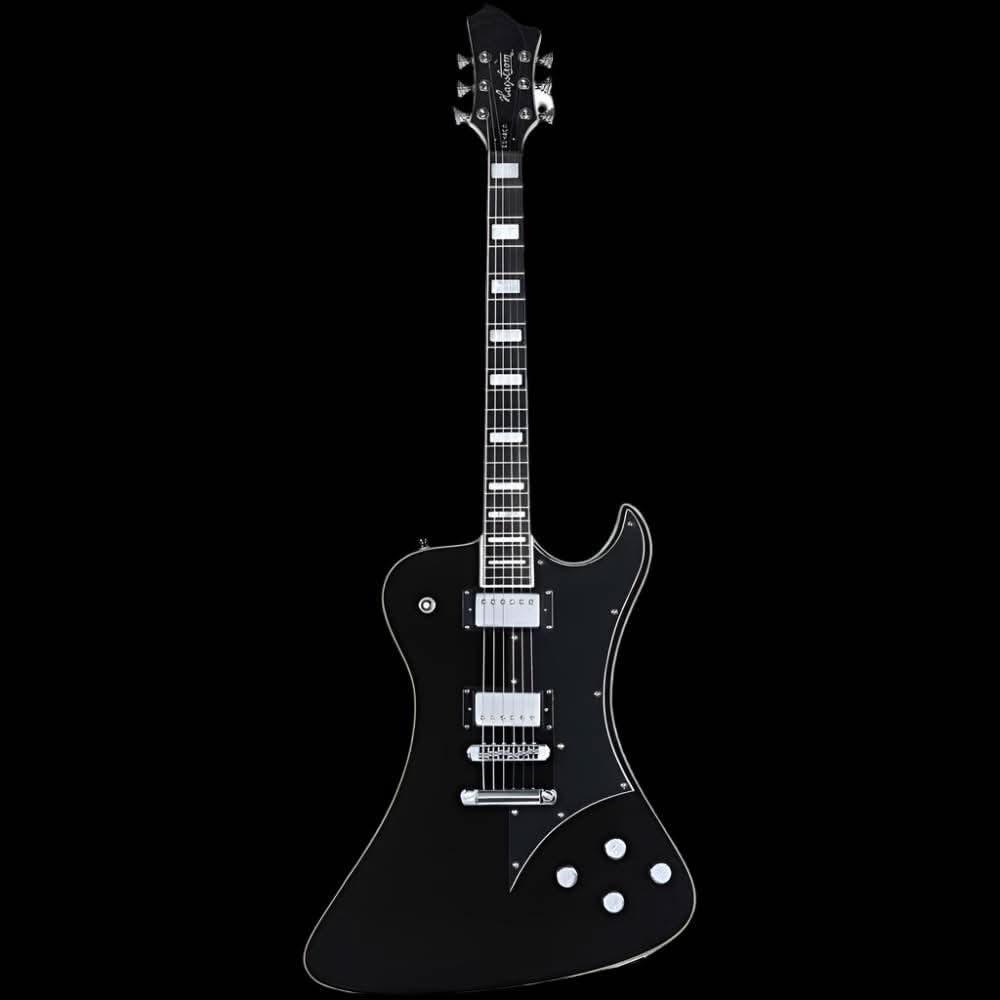 Hagstrom Fantomen Custom Guitar in Black Gloss - GIG Guitars