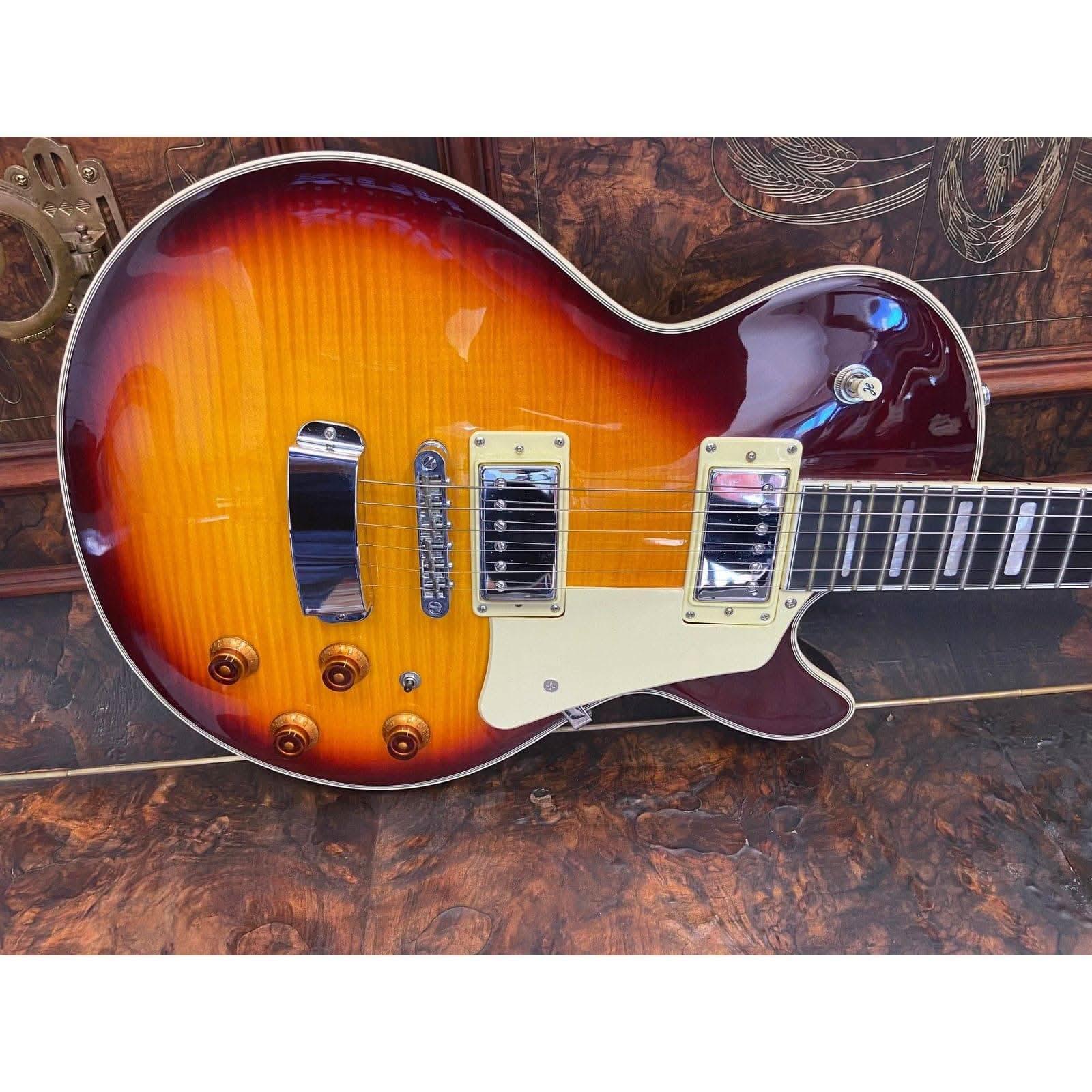 2021 Hagstrom Super Swede Guitar in Vintage Sunburst - GIG Guitars