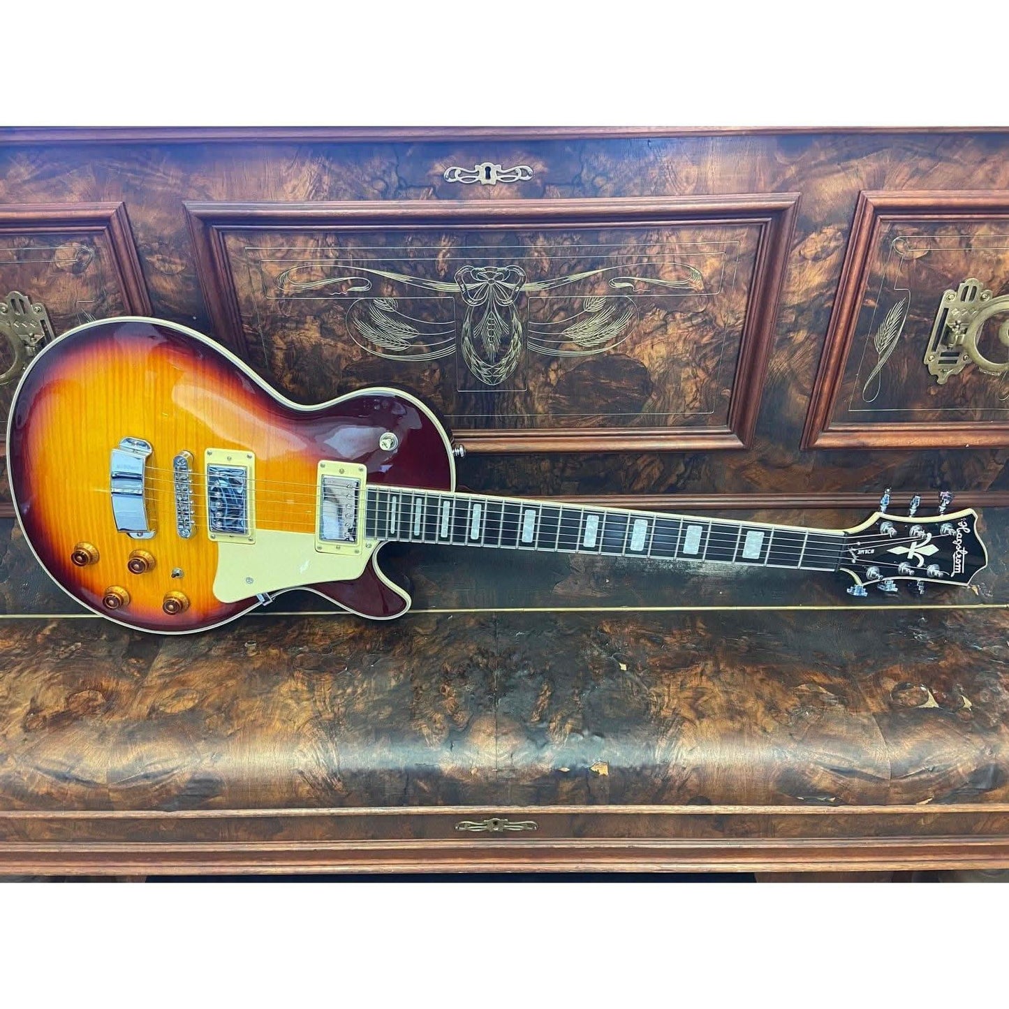 2021 Hagstrom Super Swede Guitar in Vintage Sunburst - GIG Guitars