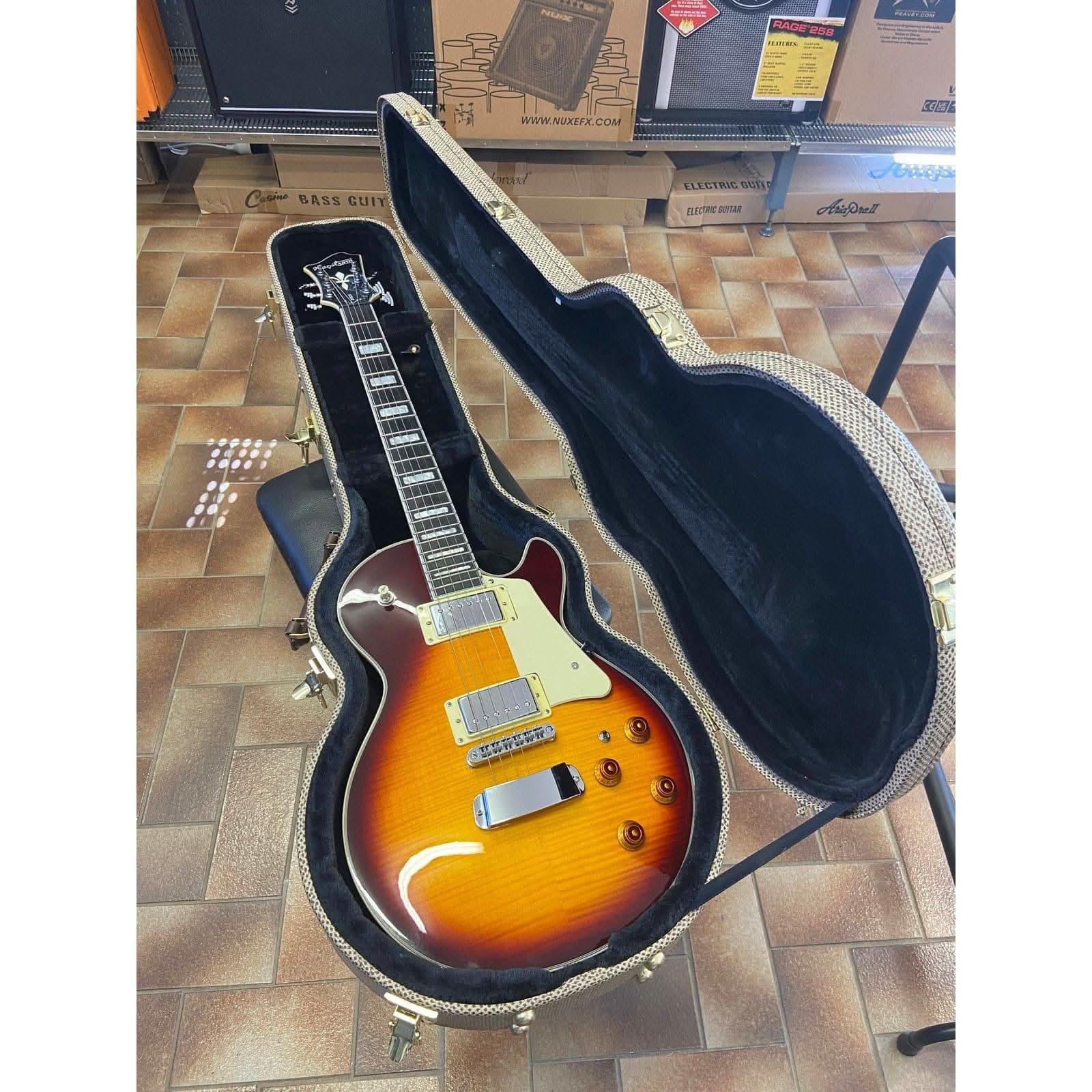 2021 Hagstrom Super Swede Guitar in Vintage Sunburst - GIG Guitars