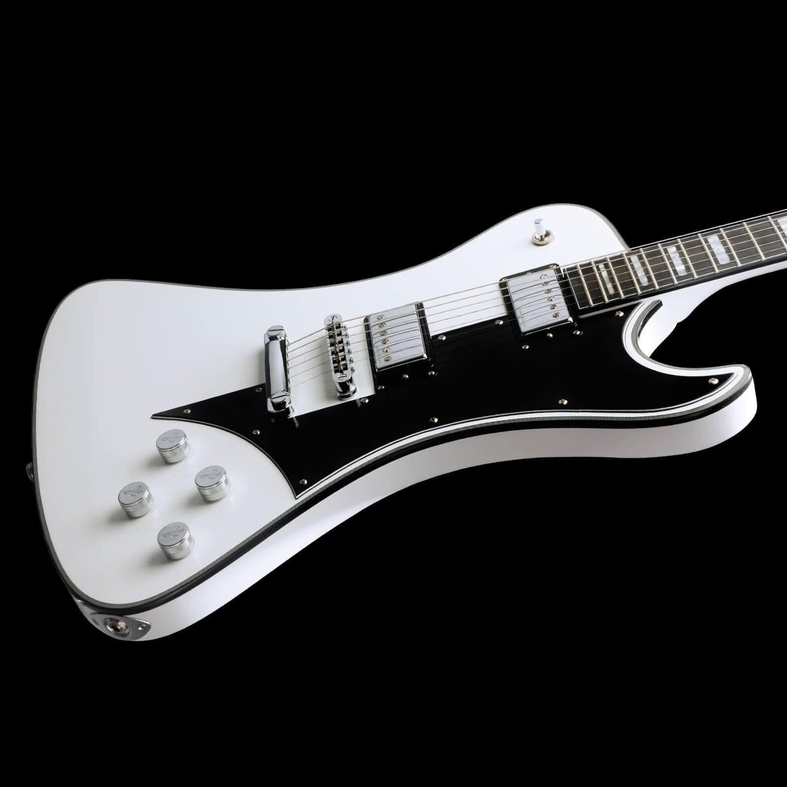 Hagstrom Fantomen Guitar in White Gloss with Branded Hardcase - GIG Guitars