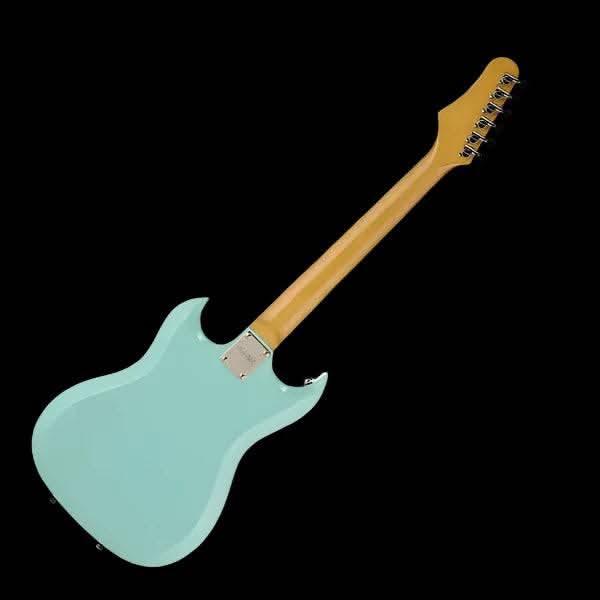 Hagstrom H-III Retroscape Guitar in Aged Sky Blue - GIG Guitars