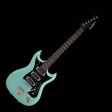 Hagstrom H-III Retroscape Guitar in Aged Sky Blue Hagstrom Guitars Electric Guitars