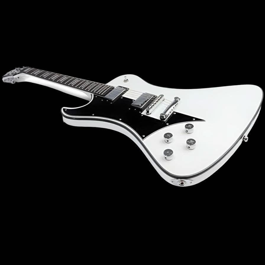 Hagstrom Left-Handed Fantomen Guitar in White Gloss - GIG Guitars