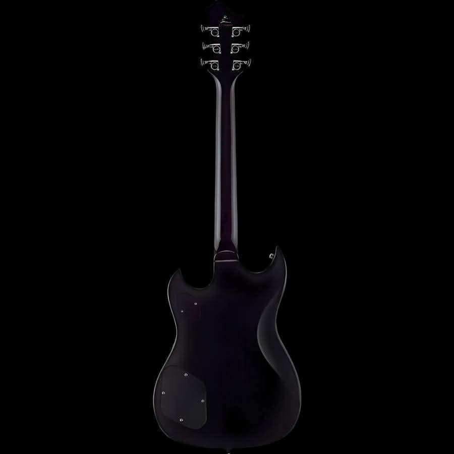 Hagstrom Pat Smear Signature Electric Guitar - Black Gloss Finish - GIG Guitars