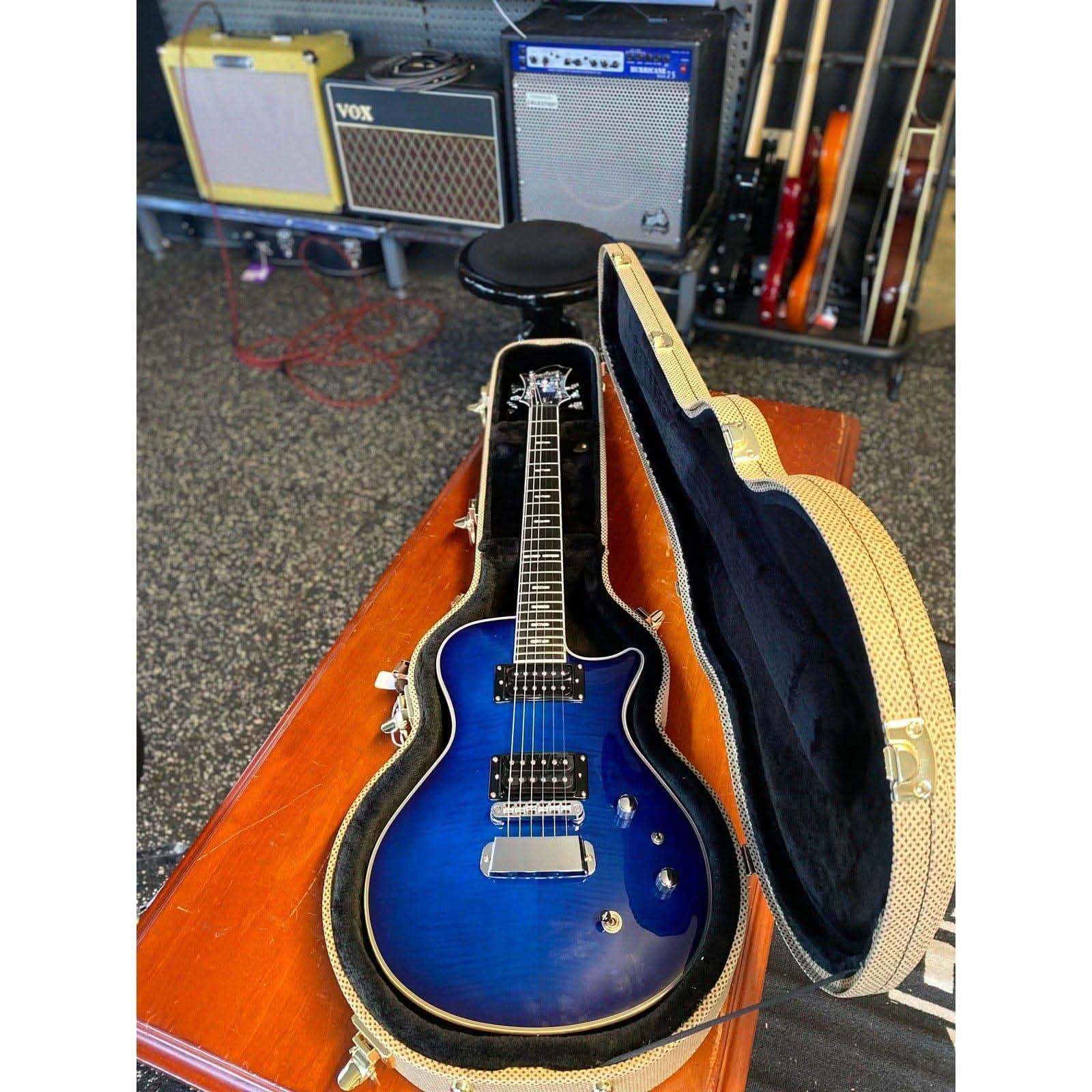 Hagstrom Ultra Swede Guitar in Worn Denim - GIG Guitars