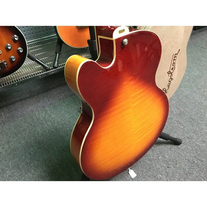 Hagstrom HJ800 Hollow Body Guitar in Vintage Sunburst - GIG Guitars