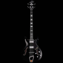 Hagstrom Viking Semi-Hollow Bass Guitar in Black Gloss Hagstrom Guitars Semi-Hollow Bass Guitars