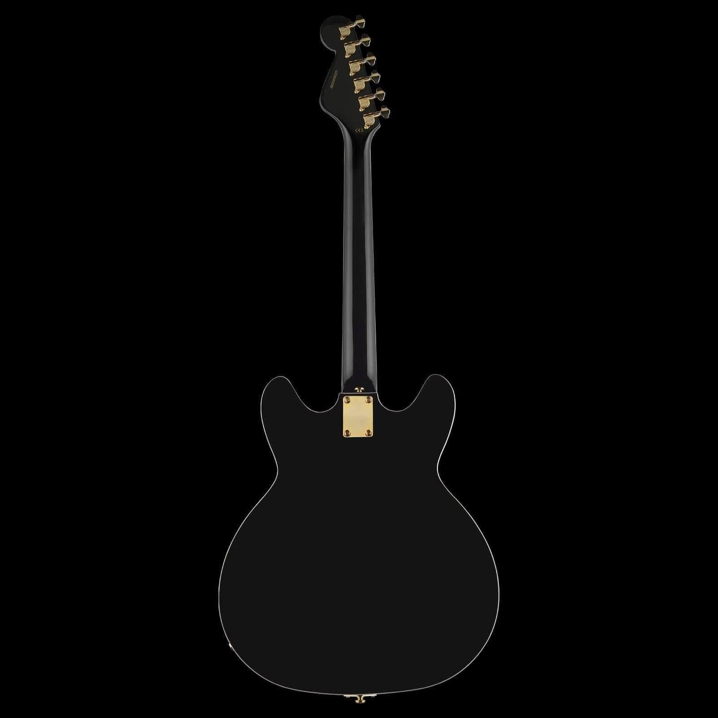 Hagstrom 67’ Viking II Semi-Hollow Guitar in Black Gloss - GIG Guitars