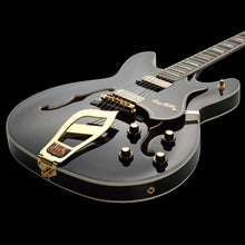 Hagstrom 67’ Viking II Semi-Hollow Guitar in Black Gloss Hagstrom Guitars Semi-Hollow Guitars