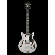 Hagstrom Alvar Semi-Hollow Guitar in Swedish Frost Hagstrom Guitars Semi-Hollow Guitars