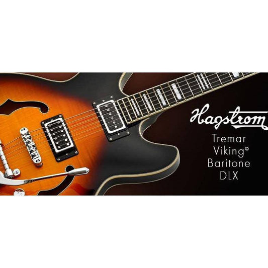 Hagstrom Tremar Viking Baritone DLX Hagstrom Guitars Semi-Hollow Guitars