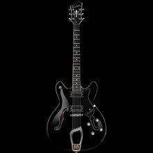 Hagstrom Viking Semi-Hollow Guitar in Black Gloss