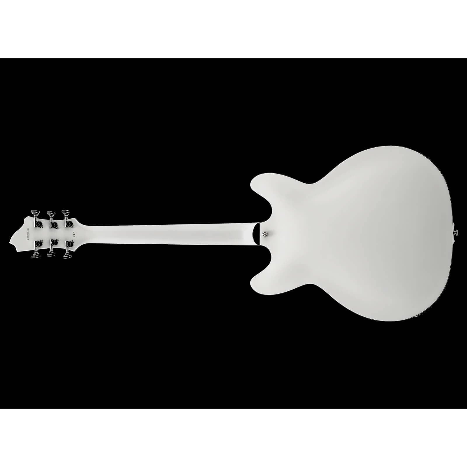 Hagstrom Viking Semi-Hollow Guitar in White Gloss - GIG Guitars