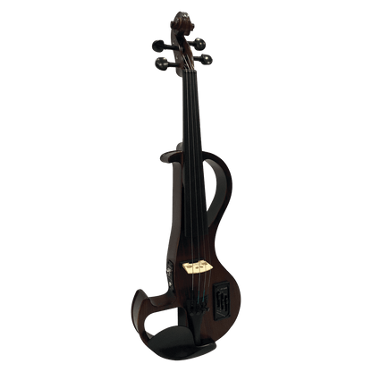 Hidersine HEV3 4/4 Zebrawood Electric Student Violin Outfit - GIG Guitars