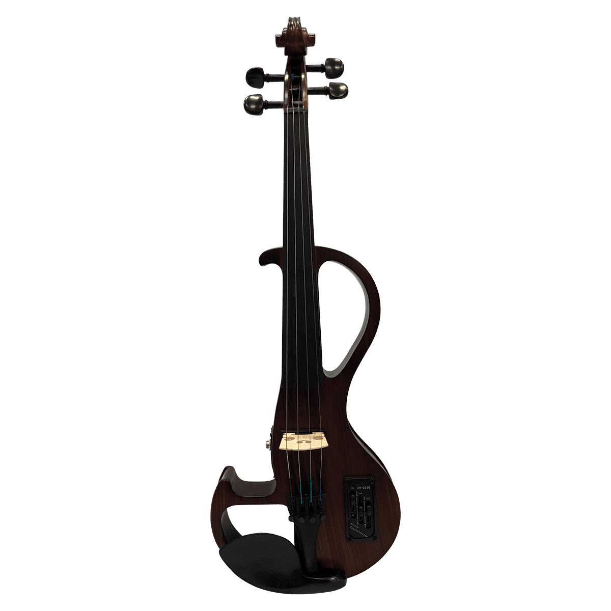 Hidersine HEV3 4/4 Zebrawood Electric Student Violin Outfit - GIG Guitars