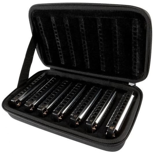 Hohner 7-Pce Bluesband Harmonica Set Hohner Harmonica