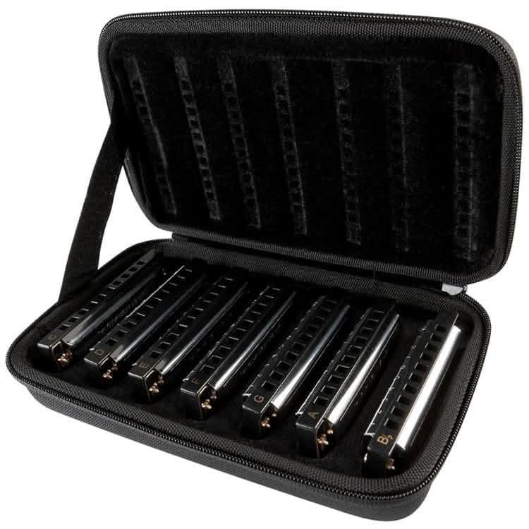 Hohner 7-Pce Bluesband Harmonica Set - GIG Guitars