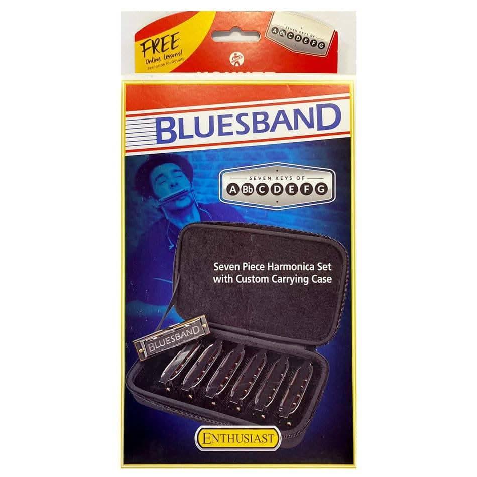 Hohner 7-Pce Bluesband Harmonica Set - GIG Guitars