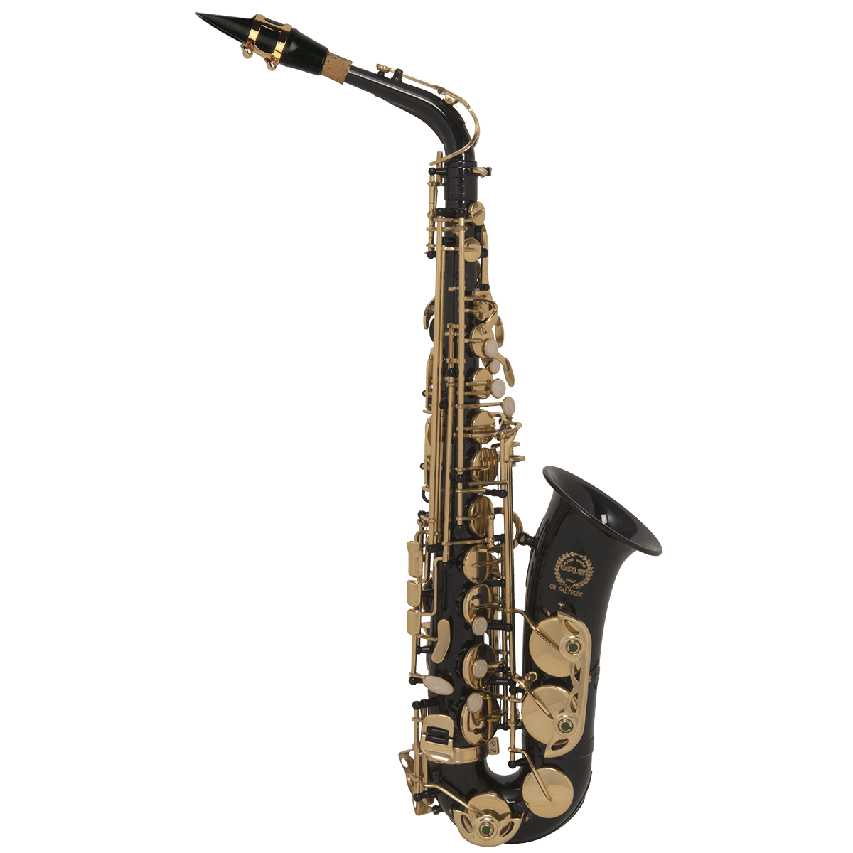 Grassi SAL700BK School Series Alto Saxophone Black Lacquer - GIG Guitars