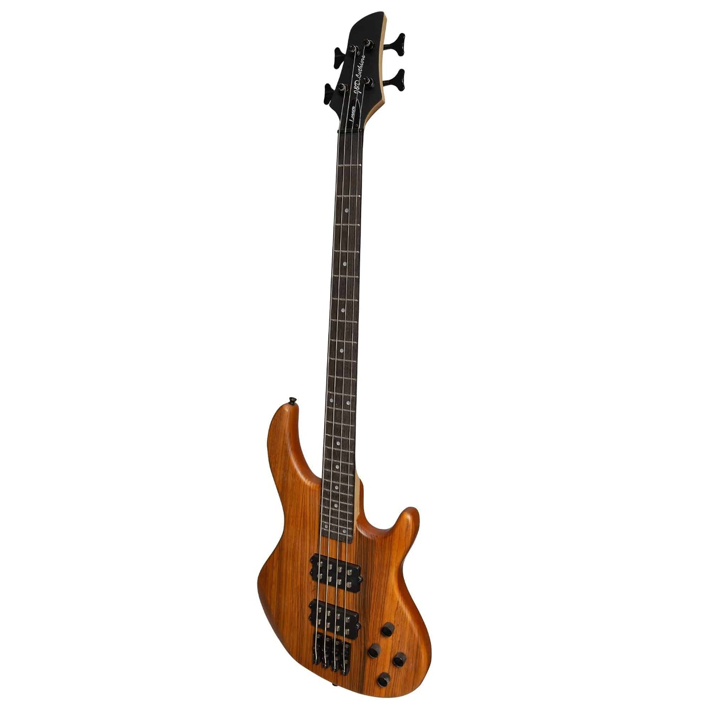 J&D 'Legacy Series' Mahogany & Zebrano T-Style Contemporary Electric Bass Guitar J&D Luthiers Bass Guitars