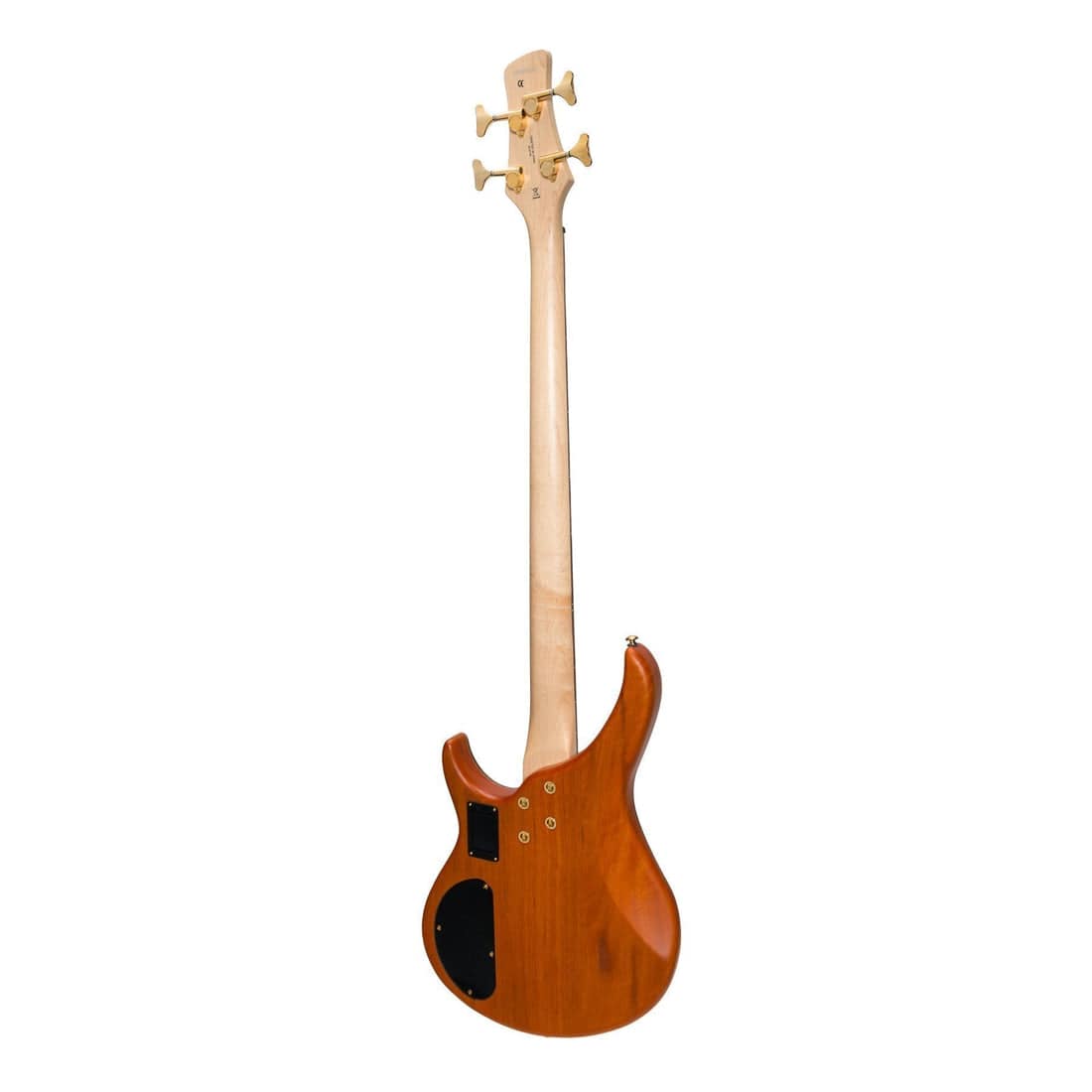 J&D Luthiers '21 Series' 4-String Contemporary Active Electric Bass Guitar Natural Satin