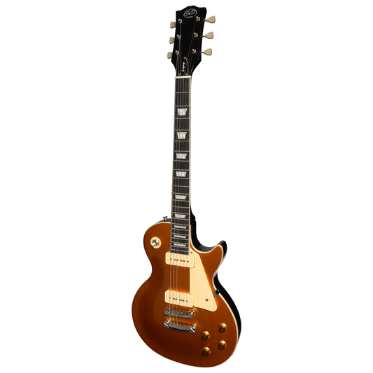 J&D Luthiers LP-Style '56 P-90 Electric Guitar Gold Top