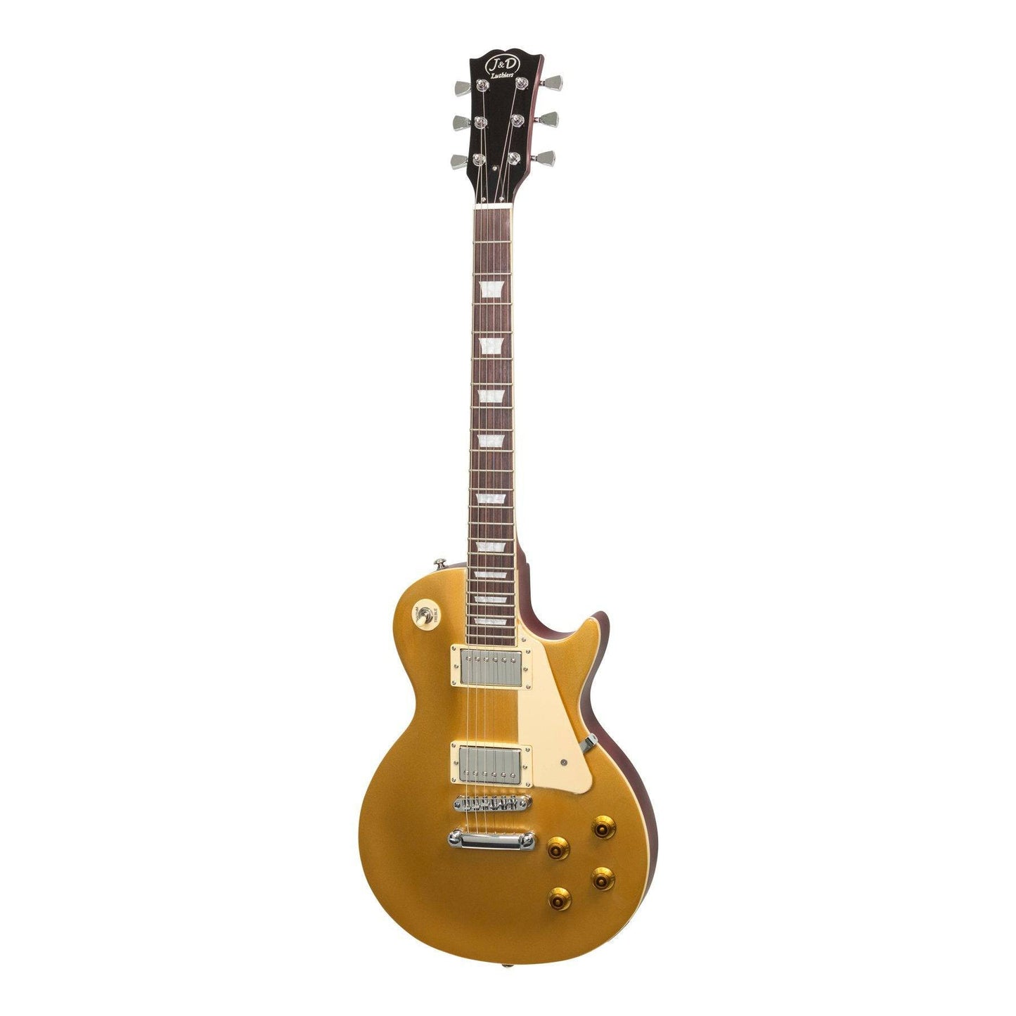 J&D Luthiers LP-Style Electric Guitar Gold Top