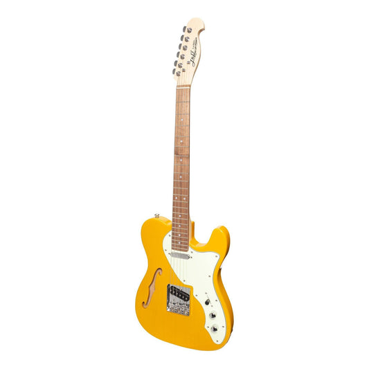 J&D Luthiers Thinline TE-Style Electric Guitar Butterscotch