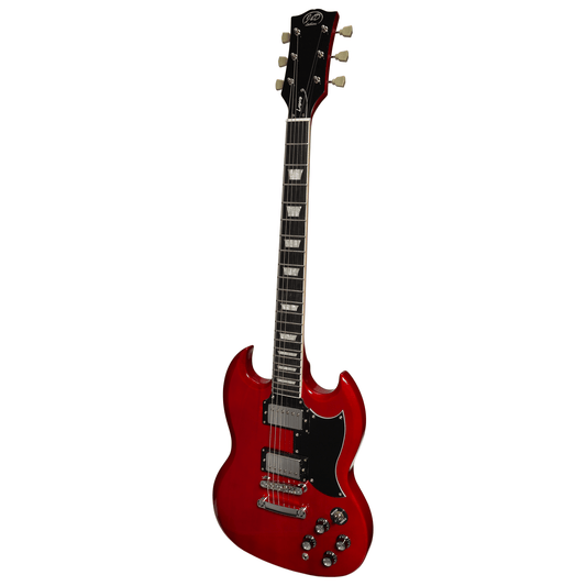 J&D SGL-Style Electric Guitar Cherry Red