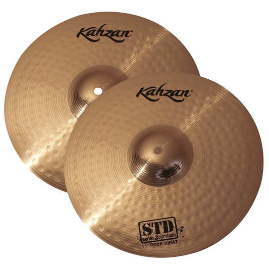 Kahzan 'STD-3 Series' Rock Hi-Hat Cymbals (13") - GIG Guitars