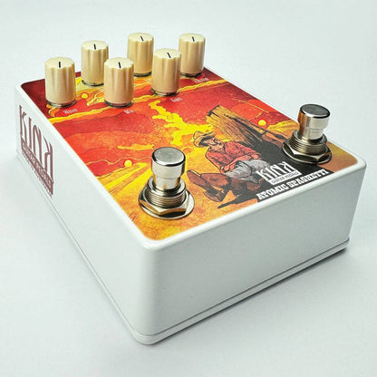 Kink Atomic Spaghetti Overdrive Tremolo pedal based on the Zen Drive