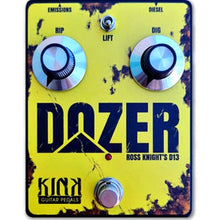 Kink Dozer Fuzz pedal collaboration with Cosmic Psychos Kink Effects Pedals