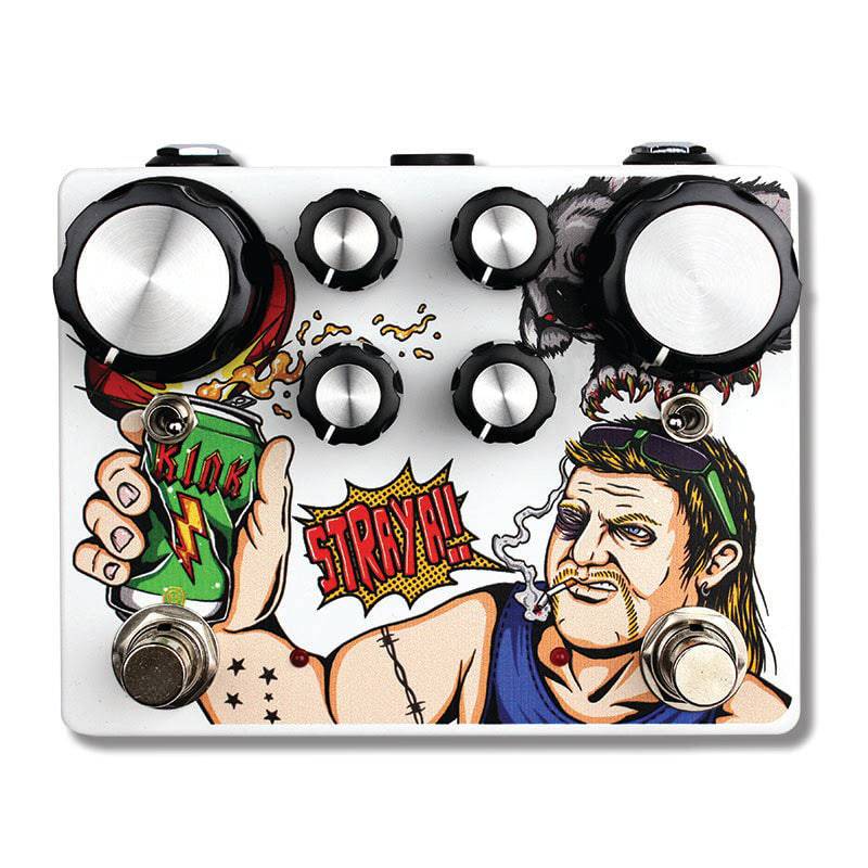 Kink Straya Drive pedal Asymmetrical/Symmetrical O/D and Guv'nor style Distortion