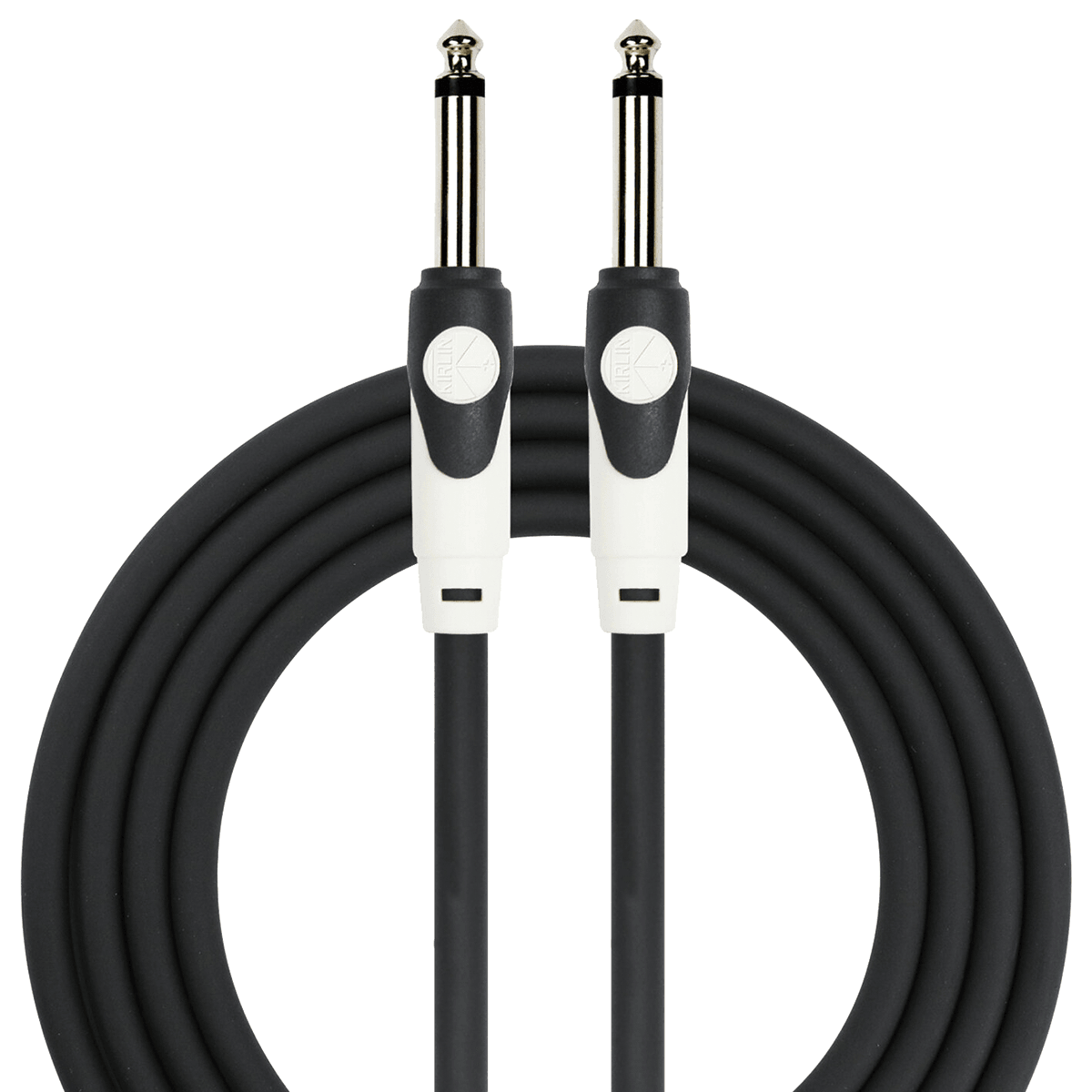 Kirlin 20FT Black Lightgear Instrument Cable - GIG Guitars