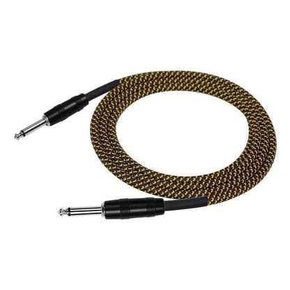 Kirlin IWC201BY 10ft Tweed Woven Guitar Cable Kirlin Cables & Leads