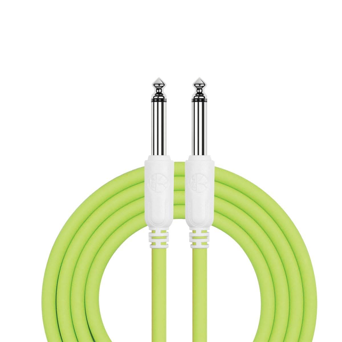 Kirlin KIC241GR Entry 24 Instrument Cable Spring Green - 10FT - GIG Guitars