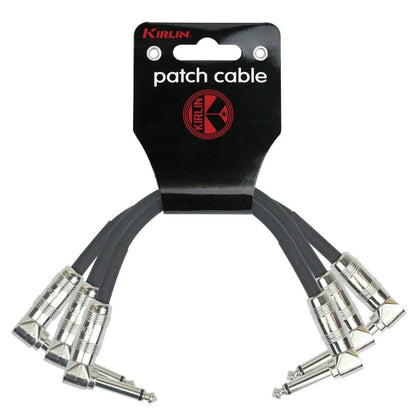 Kirlin KIP3243PN-3 Patch Cable 3-Pack RA-RA 3" Kirlin Cables & Leads