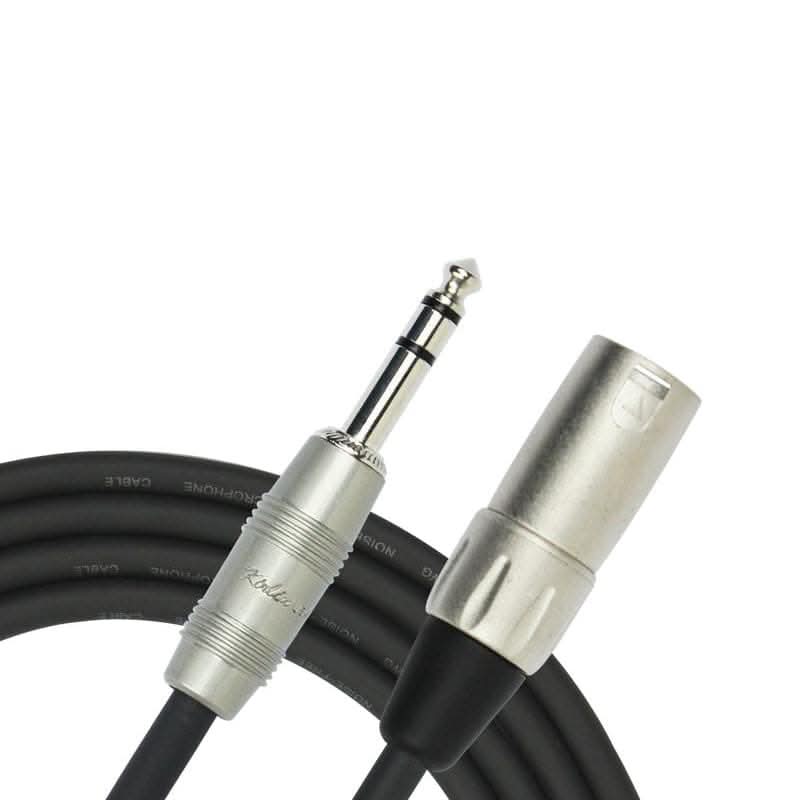 Kirlin KMP483PR-10 10FT Male XLR - 6.5 Stereo Jack Cable Kirlin Cables & Leads