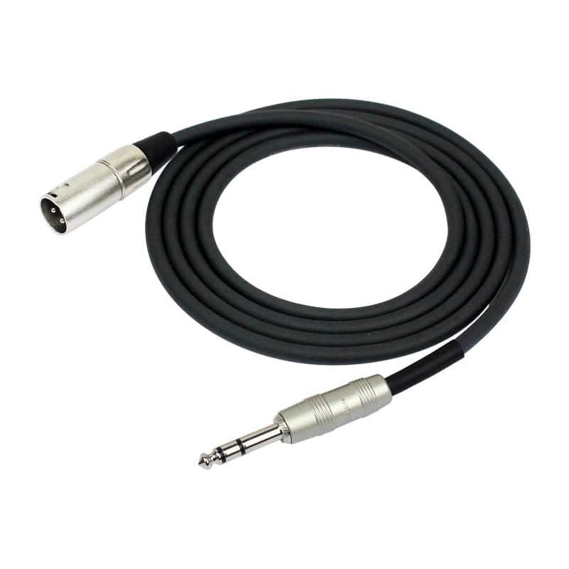 Kirlin KMP483PR-30 Male XLR 30ft - 6.5 Stereo Jack Cable Kirlin Cables & Leads