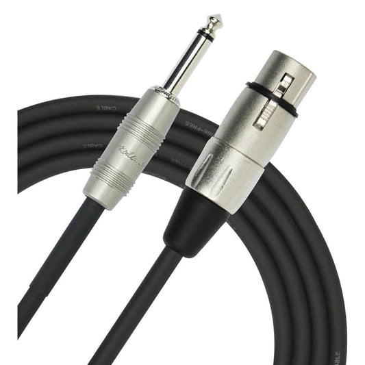 Kirlin MP482PR-20 Fem XLR to 1/4" Jack Microphone Cable 20Ft Kirlin Cables & Leads